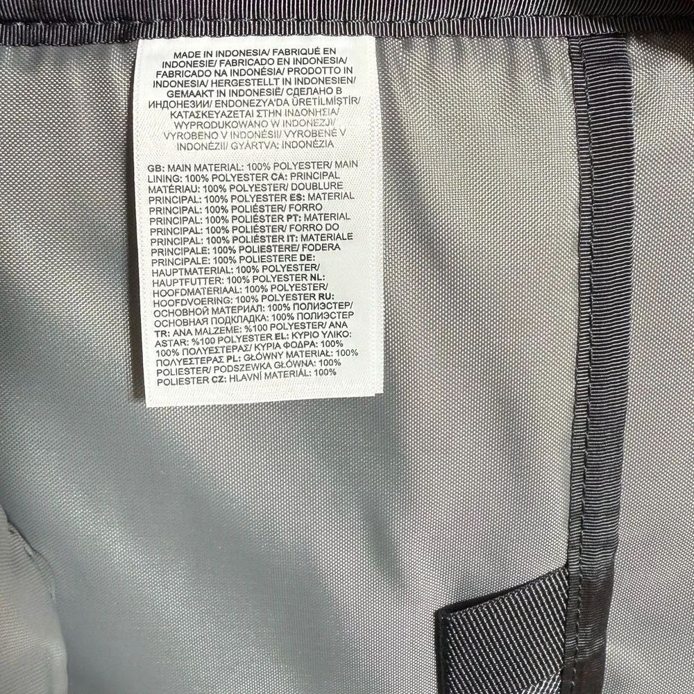The North Face Men's Backpack in Black and Gray